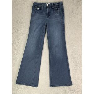 Nine West Dark Blue Flare Jeans